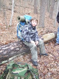 Gauge, appreciating nature's bench