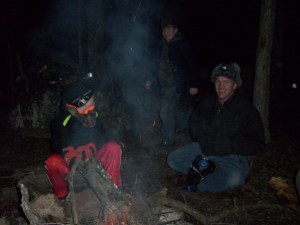Around the fire